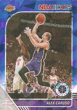 2019-20 Hoops Premium Stock - Prizms Blue Cracked Ice #5 Alex Caruso Front