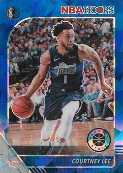 2019-20 Hoops Premium Stock - Prizms Blue Cracked Ice #43 Courtney Lee Front