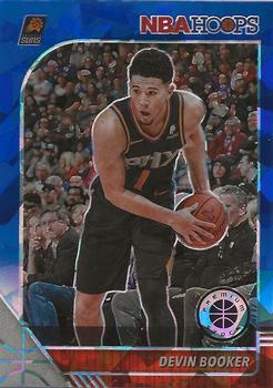 2019-20 Hoops Premium Stock - Prizms Blue Cracked Ice #149 Devin Booker Front