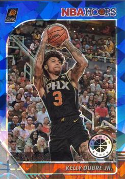 2019-20 Hoops Premium Stock - Prizms Blue Cracked Ice #156 Kelly Oubre Jr. Front