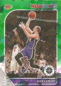 2019-20 Hoops Premium Stock - Prizms Green Cracked Ice #5 Alex Caruso Front