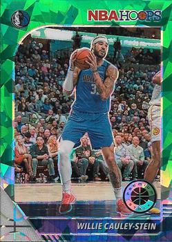 2019-20 Hoops Premium Stock - Prizms Green Cracked Ice #169 Willie Cauley-Stein Front