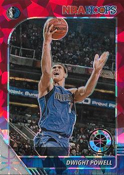 2019-20 Hoops Premium Stock - Prizms Red Cracked Ice #45 Dwight Powell Front