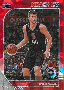 2019-20 Hoops Premium Stock - Prizms Red Cracked Ice #85 Ivica Zubac Front
