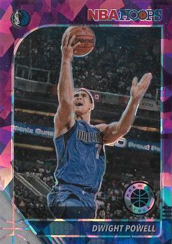 2019-20 Hoops Premium Stock - Prizms Purple Cracked Ice #45 Dwight Powell Front