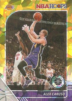 2019-20 Hoops Premium Stock - Prizms Gold Cracked Ice #5 Alex Caruso Front