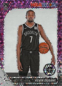 2019-20 Hoops Premium Stock - Prizms Purple Disco #61 Kevin Durant Front