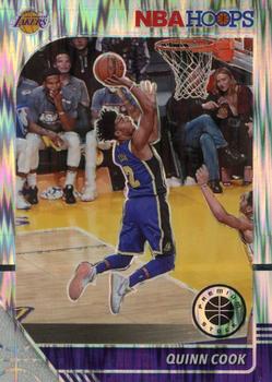 2019-20 Hoops Premium Stock - Prizms Flash #267 Quinn Cook Front