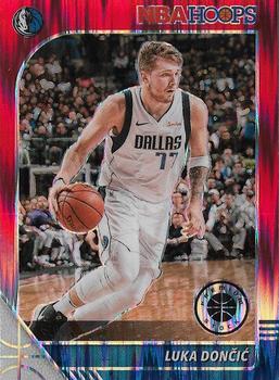 2019-20 Hoops Premium Stock - Prizms Red Flash #39 Luka Doncic Front