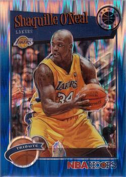 2019-20 Hoops Premium Stock - Prizms Blue Flash #283 Shaquille O'Neal Front