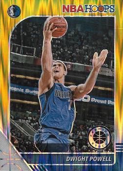 2019-20 Hoops Premium Stock - Prizms Gold Flash #45 Dwight Powell Front