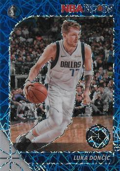 2019-20 Hoops Premium Stock - Prizms Blue Laser #39 Luka Doncic Front