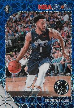 2019-20 Hoops Premium Stock - Prizms Blue Laser #43 Courtney Lee Front