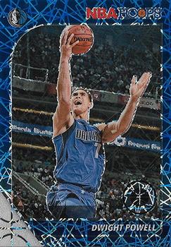 2019-20 Hoops Premium Stock - Prizms Blue Laser #45 Dwight Powell Front