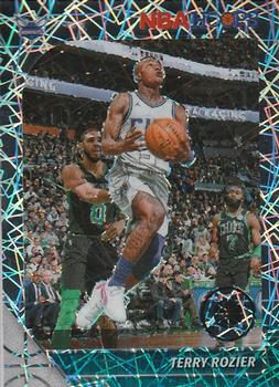 2019-20 Hoops Premium Stock - Prizms Silver Laser #10 Terry Rozier Front