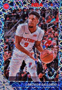 2019-20 Hoops Premium Stock - Prizms Silver Laser #56 Langston Galloway Front
