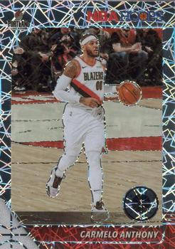 2019-20 Hoops Premium Stock - Prizms Silver Laser #105 Carmelo Anthony Front
