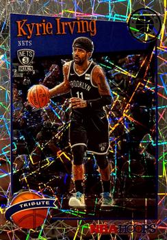 2019-20 Hoops Premium Stock - Prizms Silver Laser #290 Kyrie Irving Front