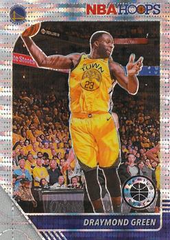 2019-20 Hoops Premium Stock - Prizms Silver Scope #62 Draymond Green Front