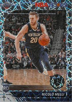2019-20 Hoops Premium Stock - Prizms Shimmer #242 Nicolo Melli Front