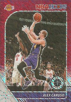 2019-20 Hoops Premium Stock - Prizms Red Shimmer #5 Alex Caruso Front