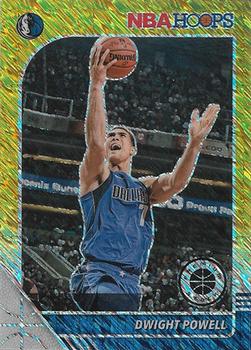 2019-20 Hoops Premium Stock - Prizms Gold Shimmer #45 Dwight Powell Front