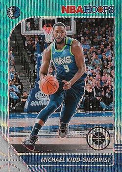2019-20 Hoops Premium Stock - Prizms Teal Wave #21 Michael Kidd-Gilchrist Front