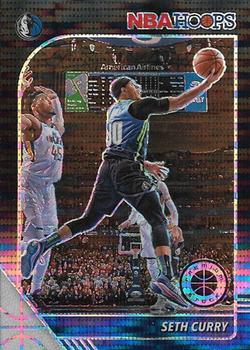 2019-20 Hoops Premium Stock - Prizms Black Pulsar #160 Seth Curry Front