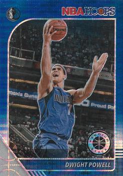 2019-20 Hoops Premium Stock - Prizms Blue Pulsar #45 Dwight Powell Front