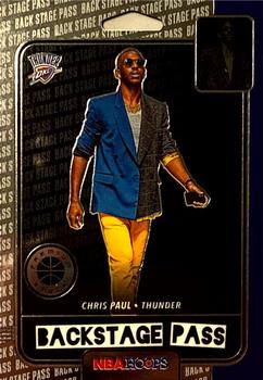 2019-20 Hoops Premium Stock - Backstage Pass #2 Chris Paul Front