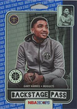 2019-20 Hoops Premium Stock - Backstage Pass Blue #10 Gary Harris Front