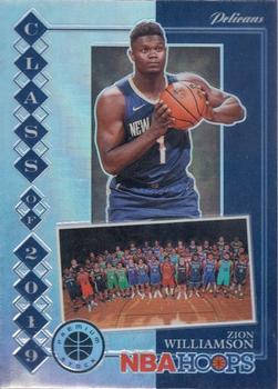 2019-20 Hoops Premium Stock - Class of 2019 Holo #7 Zion Williamson Front