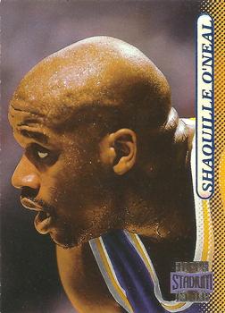 1996-97 Stadium Club #18 Shaquille O'Neal Front
