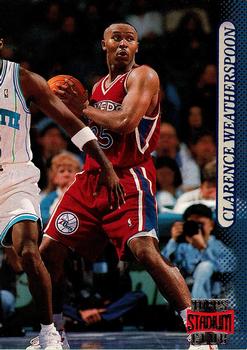 1996-97 Stadium Club #88 Clarence Weatherspoon Front