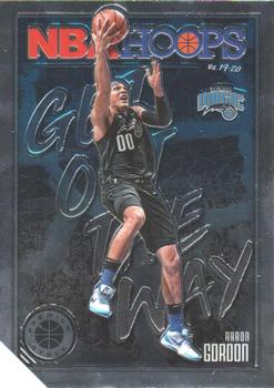 2019-20 Hoops Premium Stock - Get Out The Way #2 Aaron Gordon Front