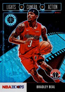 2019-20 Hoops Premium Stock - Lights Camera Action Holo #11 Bradley Beal Front