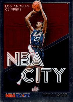 2019-20 Hoops Premium Stock - NBA City #19 Lou Williams Front