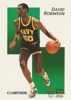 1992 Courtside Flashback - Numbered Promos #31 David Robinson Front