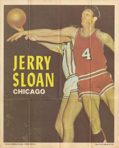 1970-71 Topps - Poster #8 Jerry Sloan Front