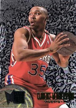 1995-96 Metal - Silver Spotlight #82 Clarence Weatherspoon Front