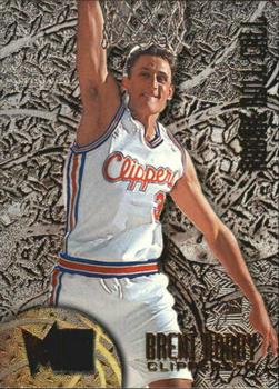 1995-96 Metal - Rookie Roll Call Silver Spotlight #R-1 Brent Barry Front