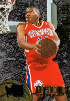 1995-96 Metal - Rookie Roll Call Silver Spotlight #R-8 Jerry Stackhouse Front