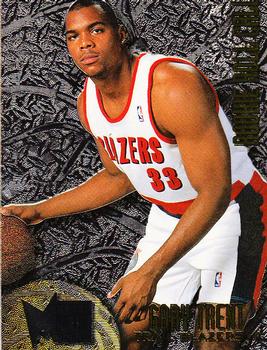 1995-96 Metal - Rookie Roll Call Silver Spotlight #R-9 Gary Trent Front