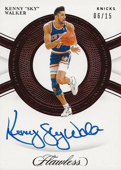 2019-20 Panini Flawless - Excellence Signatures Ruby #ES-KSW Kenny 