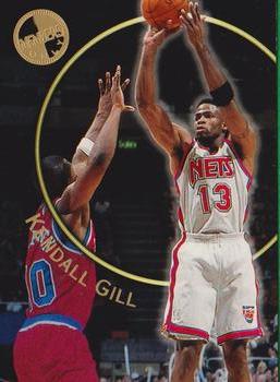 1996-97 Stadium Club Members Only 55 #6 Kendall Gill Front
