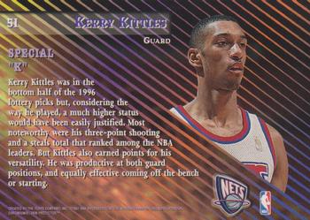 1996-97 Stadium Club Members Only 55 #51 Kerry Kittles Back