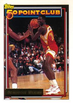 1992-93 Topps - Gold #200 Dominique Wilkins Front