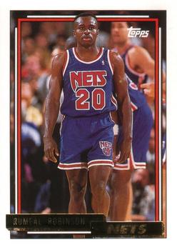 1992-93 Topps - Gold #257 Rumeal Robinson Front