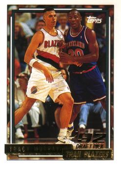1992-93 Topps - Gold #279 Tracy Murray Front