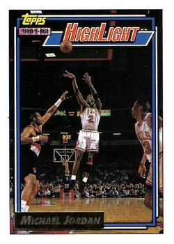 1992-93 Topps - Gold #3 Michael Jordan Front